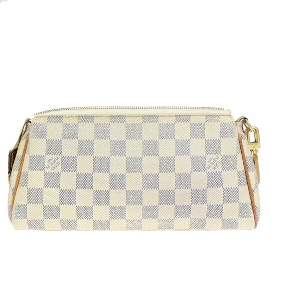 LOUIS VUITTON Eva 2Way Chain Shoulder Bag Damier Azur Leather WE N55214 10YF973 - Picture 8 of 15